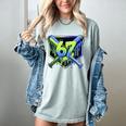 Awesome 67 Baseball Drip Effect Baseball 6-7 Meme Graphic Women's Comfort Colors T-Shirt Denim Awesome 67 Baseball Drip Effect Baseball 6-7 Meme Graphic Women's Comfort Colors T-Shirt Denim