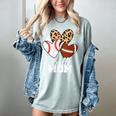 Ball Mom Football Baseball Mom Heart Women's Comfort Colors T-Shirt Denim Ball Mom Football Baseball Mom Heart Women's Comfort Colors T-Shirt Denim