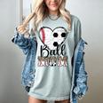 Ball Mom Heart Soccer Baseball Mom Women's Comfort Colors T-Shirt Denim Ball Mom Heart Soccer Baseball Mom Women's Comfort Colors T-Shirt Denim