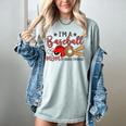Ball Mom I'm A Baseball Mom Baseball Mom Women's Comfort Colors T-Shirt Denim Ball Mom I'm A Baseball Mom Baseball Mom Women's Comfort Colors T-Shirt Denim
