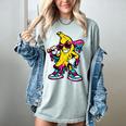 Banana Baseball Drip Women's Comfort Colors T-Shirt Denim Banana Baseball Drip Women's Comfort Colors T-Shirt Denim