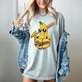Banana Baseball Fruit Women's Comfort Colors T-Shirt Denim Banana Baseball Fruit Women's Comfort Colors T-Shirt Denim
