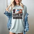 Baseball 100 Days Of School Happy 100th Day Teachers Kids Women's Comfort Colors T-Shirt Denim Baseball 100 Days Of School Happy 100th Day Teachers Kids Women's Comfort Colors T-Shirt Denim