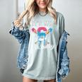 Baseball 6 Year Old Ice Cream Drip 6th Birthday Boy Number 6 Women's Comfort Colors T-Shirt Denim Baseball 6 Year Old Ice Cream Drip 6th Birthday Boy Number 6 Women's Comfort Colors T-Shirt Denim