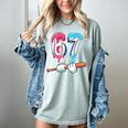 Baseball 67 Ice Cream Drip Six Seven Boys Women's Comfort Colors T-Shirt Denim Baseball 67 Ice Cream Drip Six Seven Boys Women's Comfort Colors T-Shirt Denim