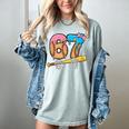 Baseball 67 Ice Cream Drip Skeleton Six Seven Boys Meme Women's Comfort Colors T-Shirt Denim