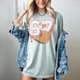 Baseball 67 Six Seven Alpha Slang 6 7 Meme Kids Teachers Boy Women's Comfort Colors T-Shirt Denim Baseball 67 Six Seven Alpha Slang 6 7 Meme Kids Teachers Boy Women's Comfort Colors T-Shirt Denim