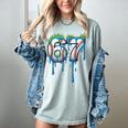 Baseball 67 Six Seven Gen Alpha Meme Blue Drip Boys Women's Comfort Colors T-Shirt Denim Baseball 67 Six Seven Gen Alpha Meme Blue Drip Boys Women's Comfort Colors T-Shirt Denim