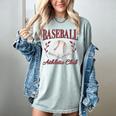 Baseball Athletic Social Club Baseball Mom Trendy Baseball Raglan Baseball Tee Women's Comfort Colors T-Shirt Denim