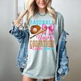 Baseball Or Bows Godfather Loves You Gender Reveal Women's Comfort Colors T-Shirt Denim
