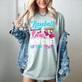 Baseball Or Bows Uncle Loves You Gender Reveal Women's Comfort Colors T-Shirt Denim Baseball Or Bows Uncle Loves You Gender Reveal Women's Comfort Colors T-Shirt Denim