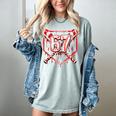 Baseball Candy Cane Drip 6 7 Six Seven Meme Christmas Boys Women's Comfort Colors T-Shirt Denim Baseball Candy Cane Drip 6 7 Six Seven Meme Christmas Boys Women's Comfort Colors T-Shirt Denim