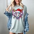 Baseball Christmas Santa Hat Baseball Christmas Drip Women's Comfort Colors T-Shirt Denim Baseball Christmas Santa Hat Baseball Christmas Drip Women's Comfort Colors T-Shirt Denim