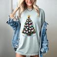 Baseball Christmas Tree Men Boys Youth Santa Sports Women's Comfort Colors T-Shirt Denim Baseball Christmas Tree Men Boys Youth Santa Sports Women's Comfort Colors T-Shirt Denim