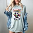 Baseball Cute Youth Ice Cream Valentine Day Sporty Fun Women's Comfort Colors T-Shirt Denim