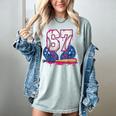 Baseball Drip 67 Meme Six Seven 6-7 Gen Alpha Slang Women's Comfort Colors T-Shirt Denim