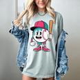 Baseball Drip Boys Ice Cream Youth Women's Comfort Colors T-Shirt Denim