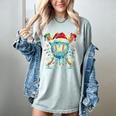 Baseball Drip Boys Youth Santa Christmas Baseball Women's Comfort Colors T-Shirt Denim Baseball Drip Boys Youth Santa Christmas Baseball Women's Comfort Colors T-Shirt Denim