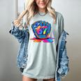 Baseball Drip Ice Cream 67 Lifestyle 101 Women's Comfort Colors T-Shirt Denim Baseball Drip Ice Cream 67 Lifestyle 101 Women's Comfort Colors T-Shirt Denim