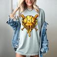 Baseball Drip Ice Cream Camo Cool Women's Comfort Colors T-Shirt Denim