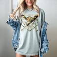 Baseball Drip Ice Cream Camo Home Plate Bats Sports Game Day Women's Comfort Colors T-Shirt Denim Baseball Drip Ice Cream Camo Home Plate Bats Sports Game Day Women's Comfort Colors T-Shirt Denim