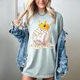 Baseball Drip Ice Cream Crown Melt Graphic Women's Comfort Colors T-Shirt Denim Baseball Drip Ice Cream Crown Melt Graphic Women's Comfort Colors T-Shirt Denim