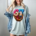Baseball Drip Ice Cream Number 67 Player Or 67th Birthday Women's Comfort Colors T-Shirt Denim Baseball Drip Ice Cream Number 67 Player Or 67th Birthday Women's Comfort Colors T-Shirt Denim
