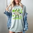 Baseball Drip Ice Cream Shamrock Irish St Patricks Men Women's Comfort Colors T-Shirt Denim