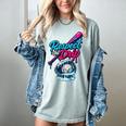 Baseball Drip Ice Cream Sprinkles Youth Boys Baseball Glove Women's Comfort Colors T-Shirt Denim