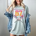 Baseball Drip Number 67 Fun Six Seven 6 7 Meme Women's Comfort Colors T-Shirt Denim Baseball Drip Number 67 Fun Six Seven 6 7 Meme Women's Comfort Colors T-Shirt Denim