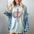 Baseball Drip Number 67 Sports Player Six Seven Meme Fan Women's Comfort Colors T-Shirt Denim Baseball Drip Number 67 Sports Player Six Seven Meme Fan Women's Comfort Colors T-Shirt Denim