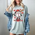 Baseball Drip Valentine Boys Women Men Hearts Sport Love Women's Comfort Colors T-Shirt Denim Baseball Drip Valentine Boys Women Men Hearts Sport Love Women's Comfort Colors T-Shirt Denim