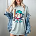 Baseball Drippy Style Apparel For Boys Youth Drip Baseball Women's Comfort Colors T-Shirt Denim