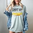 Baseball Fan Shut Up I'm Doing Game Changer Premium Tri-Blend Women's Comfort Colors T-Shirt Denim Baseball Fan Shut Up I'm Doing Game Changer Premium Tri-Blend Women's Comfort Colors T-Shirt Denim