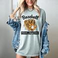 Baseball Godmother Leopard Heart Baseball Mom Game Day Women's Comfort Colors T-Shirt Denim Baseball Godmother Leopard Heart Baseball Mom Game Day Women's Comfort Colors T-Shirt Denim