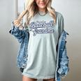 Baseball Grandma Graphic Women's Comfort Colors T-Shirt Denim Baseball Grandma Graphic Women's Comfort Colors T-Shirt Denim