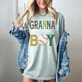 Baseball Granna Of The Birthday Boy Family Matching Women's Comfort Colors T-Shirt Denim Baseball Granna Of The Birthday Boy Family Matching Women's Comfort Colors T-Shirt Denim