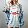 Baseball Great Grandma Of A Baseball Player Great Grandma Women's Comfort Colors T-Shirt Denim Baseball Great Grandma Of A Baseball Player Great Grandma Women's Comfort Colors T-Shirt Denim