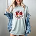 Baseball I Hit 100 Days Of School Baseball Player Kids Boys Women's Comfort Colors T-Shirt Denim Baseball I Hit 100 Days Of School Baseball Player Kids Boys Women's Comfort Colors T-Shirt Denim