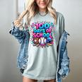 Baseball Ice Cream Drip 100 Days Of School Student Teacher Women's Comfort Colors T-Shirt Denim Baseball Ice Cream Drip 100 Days Of School Student Teacher Women's Comfort Colors T-Shirt Denim