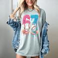 Baseball Ice Cream Drip 67 Hands Six Seven Boys Women's Comfort Colors T-Shirt Denim