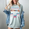 Baseball Ice Cream Drip Bonus Mom Of The Birthday Boy Women's Comfort Colors T-Shirt Denim Baseball Ice Cream Drip Bonus Mom Of The Birthday Boy Women's Comfort Colors T-Shirt Denim