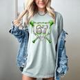 Baseball Ice Cream Drip Number 67 Player 67th Birthday Kids Women's Comfort Colors T-Shirt Denim Baseball Ice Cream Drip Number 67 Player 67th Birthday Kids Women's Comfort Colors T-Shirt Denim