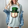 Baseball Leprechaun Hat Saint Patrick Retro Women's Comfort Colors T-Shirt Denim Baseball Leprechaun Hat Saint Patrick Retro Women's Comfort Colors T-Shirt Denim