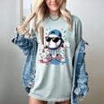 Baseball Lifestyle Apparel Youth Baseball Ice Cream Drip Women's Comfort Colors T-Shirt Denim Baseball Lifestyle Apparel Youth Baseball Ice Cream Drip Women's Comfort Colors T-Shirt Denim
