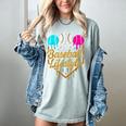 Baseball Lifestyle Baseball Drip Icecream Women's Comfort Colors T-Shirt Denim Baseball Lifestyle Baseball Drip Icecream Women's Comfort Colors T-Shirt Denim