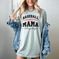 Baseball Mama Lets Go Boys Mother Baseball Mom Women's Comfort Colors T-Shirt Denim