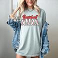 Baseball Mama Retro Groovy Baseball Mom Women Mother's Day Women's Comfort Colors T-Shirt Denim Baseball Mama Retro Groovy Baseball Mom Women Mother's Day Women's Comfort Colors T-Shirt Denim