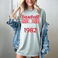 Baseball Mom Since 1982 Women's Comfort Colors T-Shirt Denim Baseball Mom Since 1982 Women's Comfort Colors T-Shirt Denim