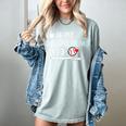 Baseball Mom 2024 In My Baseball Mom Era Gameday Women's Comfort Colors T-Shirt Denim